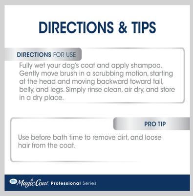 Show full view: Four Paws Magic Coat Professional Series All-In-One Wet & Dry Dog Glove & Curry Brush slide 4 of 12