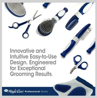 Show full view: Four Paws Magic Coat Professional Series All-In-One Wet & Dry Dog Glove & Curry Brush slide 7 of 12