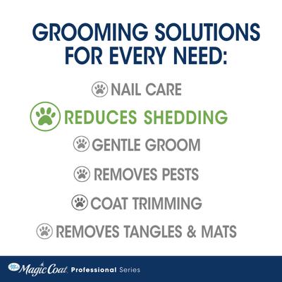 Show full view: Four Paws Magic Coat Professional Series Comfort & Contour Pin & Bristle Dog Brush slide 6 of 10