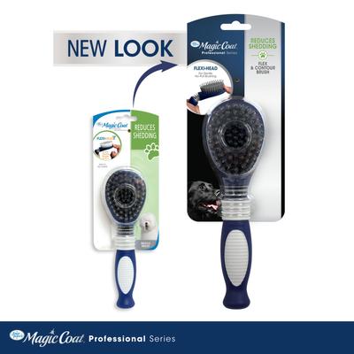 Show full view: Four Paws Magic Coat Professional Series Comfort & Contour Pin & Bristle Dog Brush slide 8 of 10