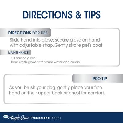 Show full view: Four Paws Magic Coat Professional Series Comfort Tips Deluxe Dog Grooming Glove slide 5 of 11