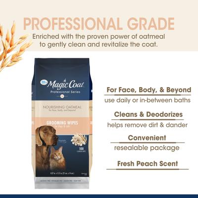 Show full view: Four Paws Magic Coat Professional Series Dog & Cat Grooming Wipes, 100 count slide 5 of 10