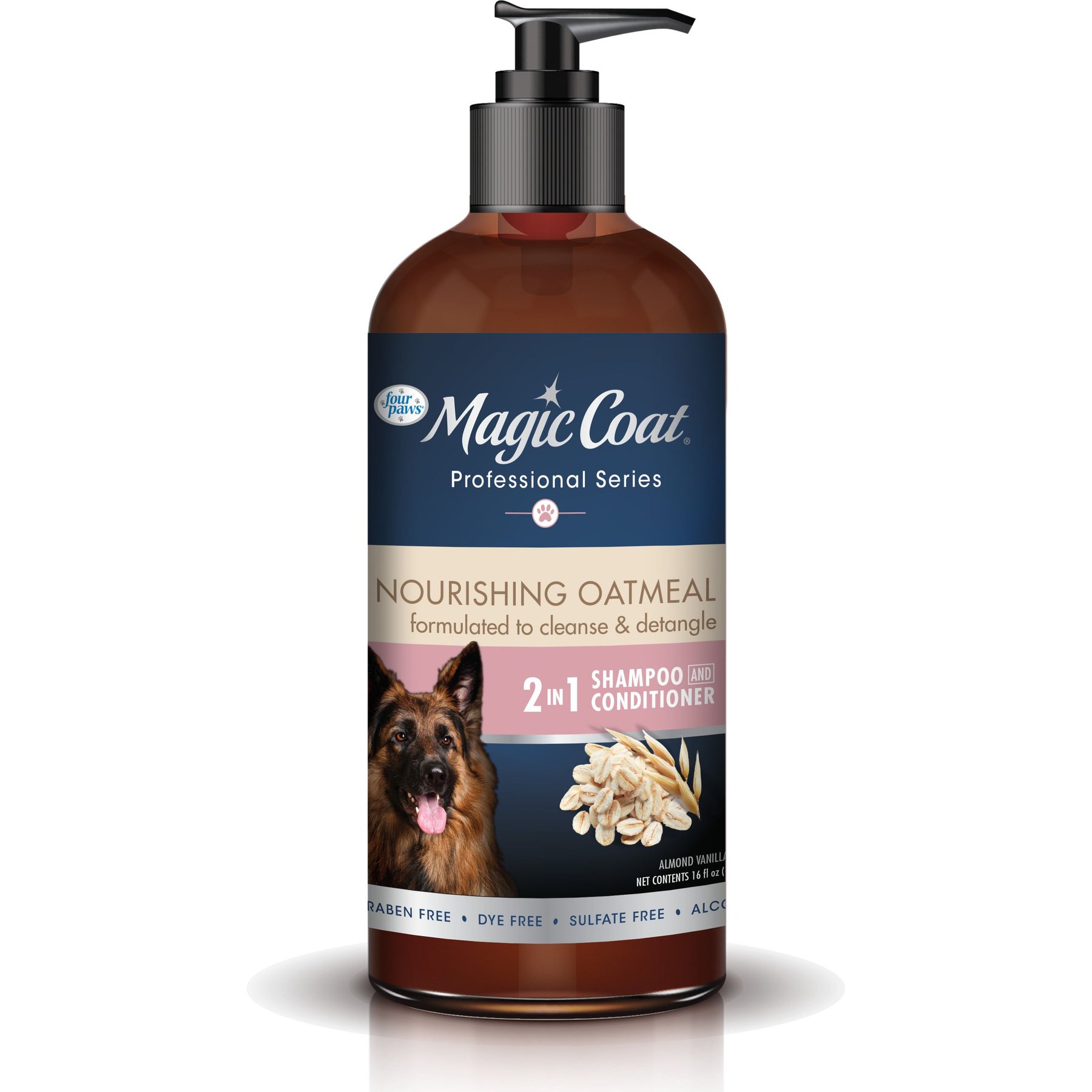 Four Paws Magic Coat Professional Series Dog & Cat Shampoo & Conditioner, 16-fl oz bottle