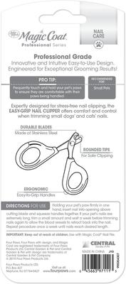 Show full view: Four Paws Magic Coat Professional Series Easy-Grip Nail Clipper, Small slide 9 of 11