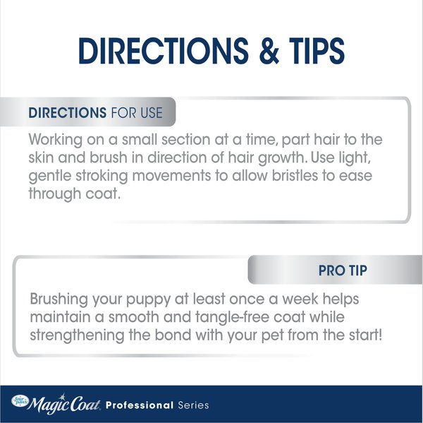 Show full view: Four Paws Magic Coat Professional Series Gentle Slicker Brush slide 3 of 11
