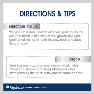 Show full view: Four Paws Magic Coat Professional Series Gentle Slicker Brush slide 3 of 11