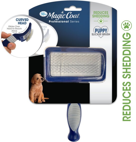 Show full view: Four Paws Magic Coat Professional Series Gentle Slicker Brush slide 9 of 11