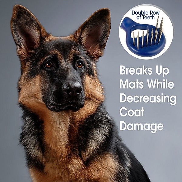 Show full view: Four Paws Magic Coat Professional Series Instant Mat & Tangle Remover Rake & Comb slide 5 of 12