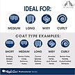 Show in main carousel: Four Paws Magic Coat Professional Series Self-Cleaning Slicker Dog Brush, Blue, Large slide 5 of 11