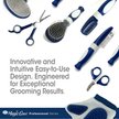 Show in main carousel: Four Paws Magic Coat Professional Series Self-Cleaning Slicker Dog Brush, Blue, Large slide 7 of 11