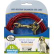 Show in main carousel: Four Paws Medium Weight Tie Out Cable, 15-ft slide 1 of 9