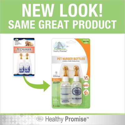 Show full view: Four Paws Pet Nurser Bottles, 2-oz, 2 count slide 2 of 10