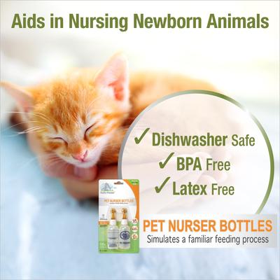 Show full view: Four Paws Pet Nurser Bottles, 2-oz, 2 count slide 8 of 10