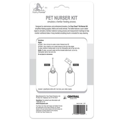 Show full view: Four Paws Pet Nurser Bottles, 2-oz with brush slide 3 of 10