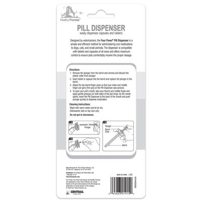 Show full view: Four Paws Quick & Easy Pill Dispenser slide 4 of 11