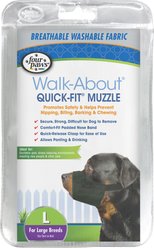 Four Paws Quick-Fit Dog Muzzle, L slide 1 of 8