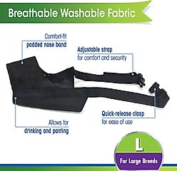 Four Paws Quick-Fit Dog Muzzle, L slide 2 of 8
