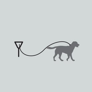 Four Paws Roam About Dog Tie Out Stake, Without Cable