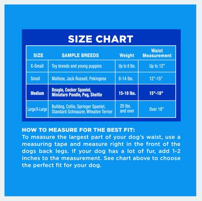 Show full view: Four Paws Wee-Wee Disposable Dog Diapers, Medium, 36 count slide 5 of 12