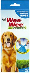 Four Paws Wee-Wee Scented Dog Waste Bags, 60 count