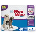 Four Paws Wee-Wee Super Absorbent Dog Pee Pads, 24 x 24-in, 40 count