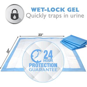 Four Paws Wee-Wee Superior Performance Little Dog Pee Pads, 16.5 x 23.5-in, 28 count