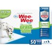 Show in main carousel: Four Paws Wee-Wee Ultimate Attractant Dog Pee Pads, Grass Scent, 22 x 23-in, 50 count slide 1 of 9