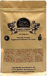 Fowl Treats Chick Chow Crumbles Chicken Treats, 1.125-lb bag