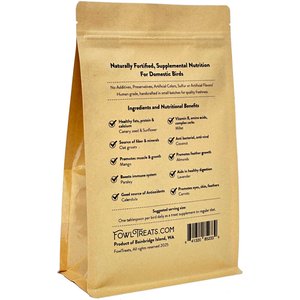 Fowl Treats Flight Treats Tropical Millet Blend Bird Treats, 16-oz bag