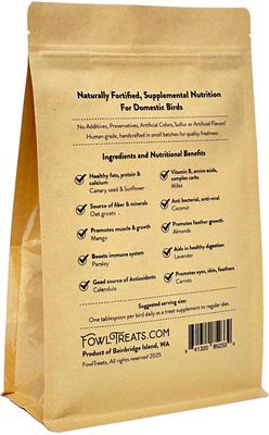 Show full view: Fowl Treats Flight Treats Tropical Millet Blend Bird Treats, 16-oz bag slide 2 of 6