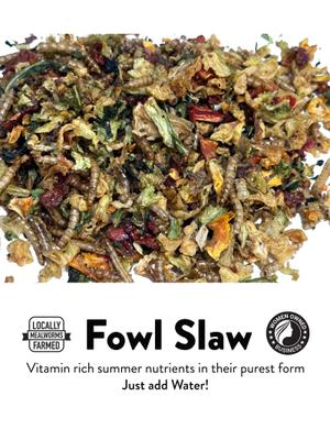 Show full view: Fowl Treats Fowl Slaw Farm Animal Treats, 8-oz bag slide 3 of 3