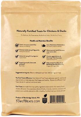 Show full view: Fowl Treats Mealworm Blend Salo Terra Blend Chicken & Duck Treats, 2-lb bag slide 2 of 6
