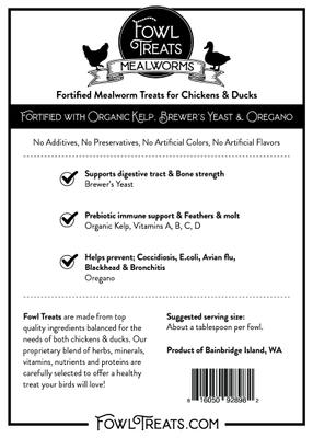 Show full view: Fowl Treats Mealworms Chicken Treats, 8-oz bag slide 4 of 8