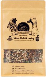 Fowl Treats Vitale Molt & Laying Flock Booster Bird Supplement, 16-oz bag