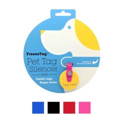 FreezeTag Pet Tag Holder, Pink slide 1 of 6