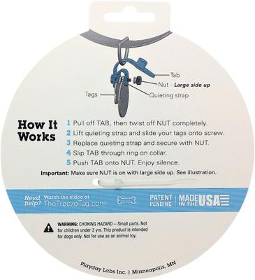 Show full view: FreezeTag Pet Tag Holder, Pink slide 7 of 9