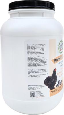 Show full view: Fresh Eggs Daily Brewers Yeast with Garlic Chicken & Duck Feeding Supplement, 5-lb jar slide 2 of 5