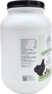 Show full view: Fresh Eggs Daily Coop Kelp Organic Chicken & Duck Supplement, 7-lb jar slide 3 of 3