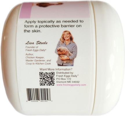 Show full view: Fresh Eggs Daily Herbal Rosemary Poultry Salve, 3.7-oz jar slide 3 of 3