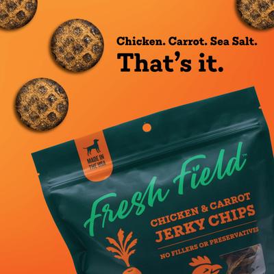 Show full view: Fresh Field Chicken & Carrot Non-GMO Jerky Dog Treats, 5-oz bag slide 5 of 6