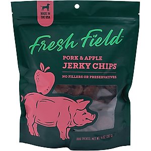 Fresh Field Pork & Apple Non-GMO Jerky Dog Treats, 14-oz bag