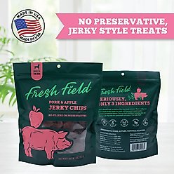 Fresh Field Pork & Apple Non-GMO Jerky Dog Treats, 14-oz bag slide 2 of 4