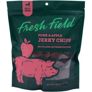 Fresh Field Pork & Apple Non-GMO Jerky Dog Treats, 5-oz bag
