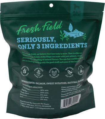 Show full view: Fresh Field Salmon & Sweet Potato Non-GMO Jerky Dog Treats, 14-oz bag slide 3 of 6