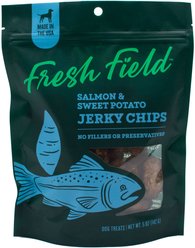 Fresh Field Salmon & Sweet Potato Non-GMO Jerky Dog Treats, 5-oz bag