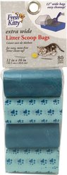 Fresh Kitty Deluxe Cat Litter Scoop Waste Bag Refills, Color Varies, 80 count slide 2 of 5