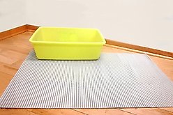 Fresh Kitty Jumbo Foam Cat Litter Mat, Gray slide 2 of 2