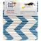 Show in main carousel: Fresh Kitty Jumbo Foam Chevron Cat Litter Mat, Blue & White slide 1 of 5