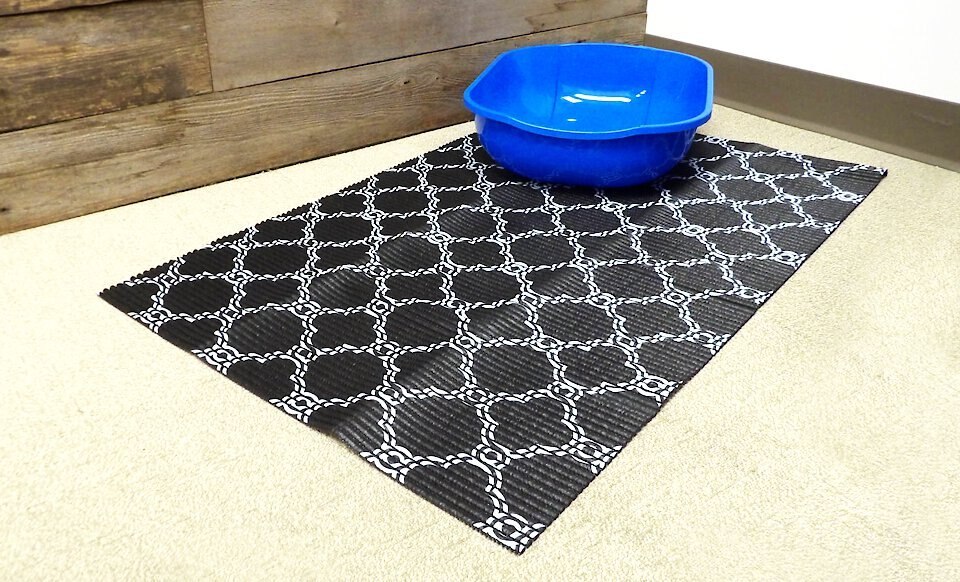 Fresh Kitty Jumbo Foam Quatrefoil Cat Litter Mat