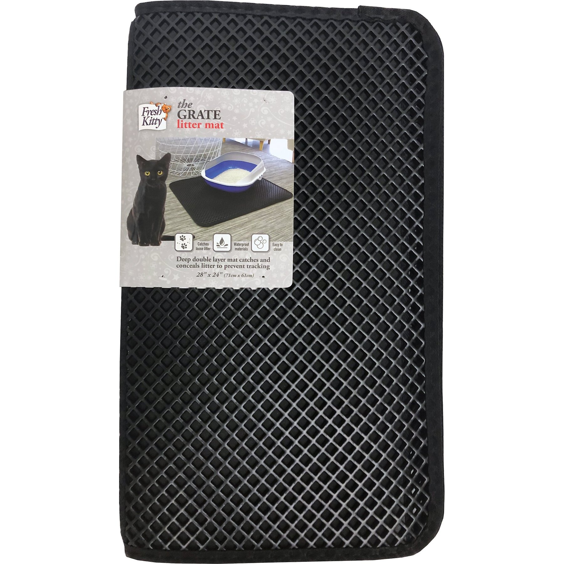 Fresh Kitty The Grate Cat Litter Mat, Large